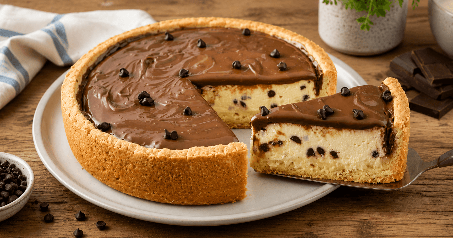 Nutella-Schokokuchen mit Vanillecreme