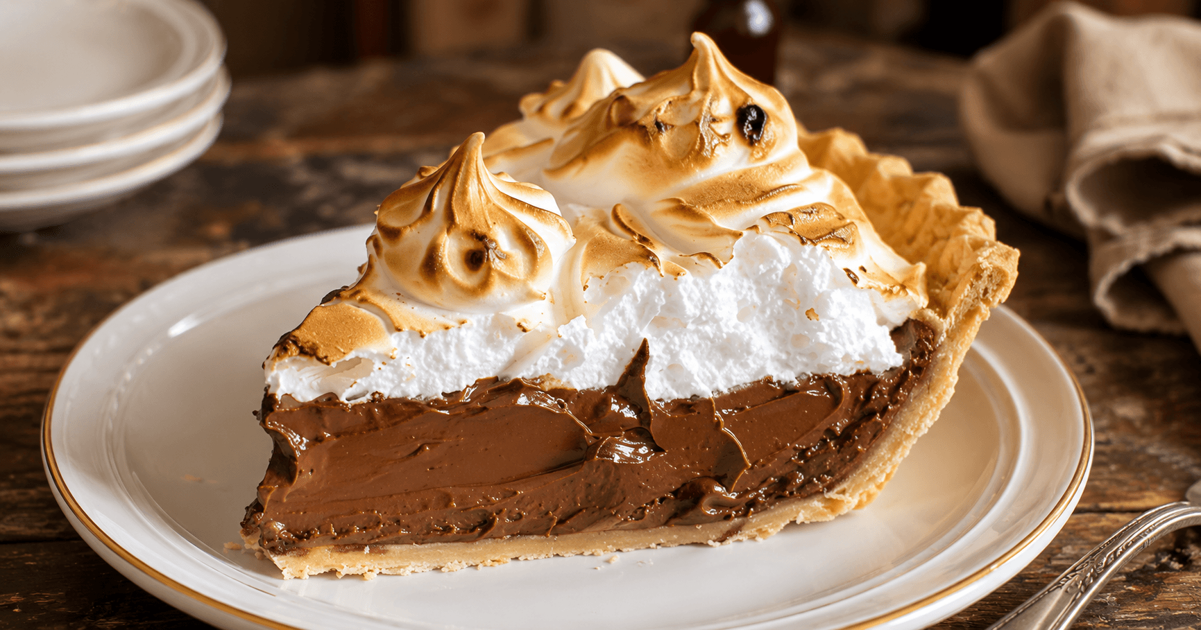 Schokoladen-Baiser-Torte – cremig, schokoladig & luftig