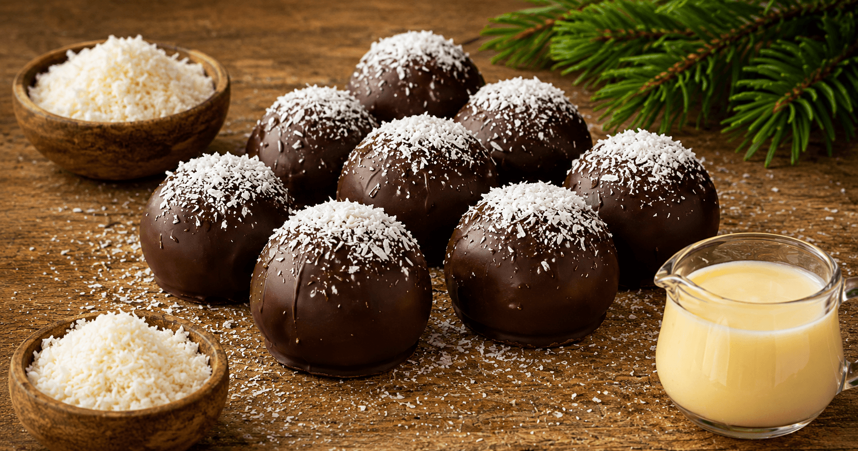 Kokos-Pralinen mit nur 3 Zutaten – in 10 Minuten fertig