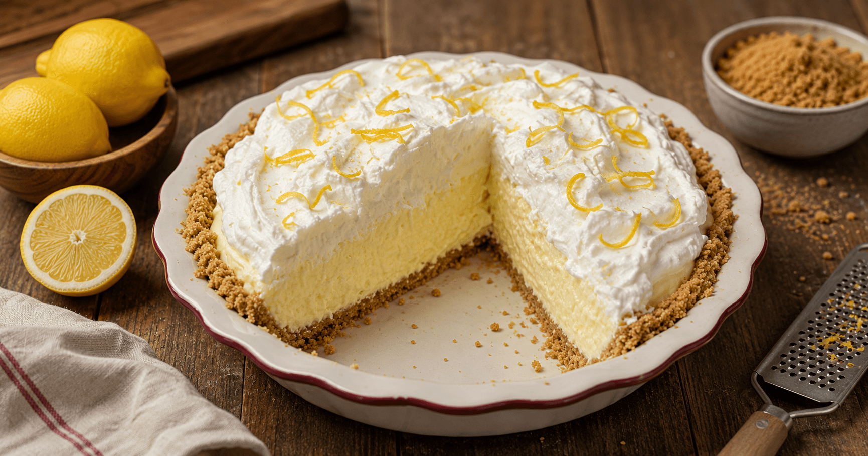 Zitronenkuchen – cremig, frisch & saftig