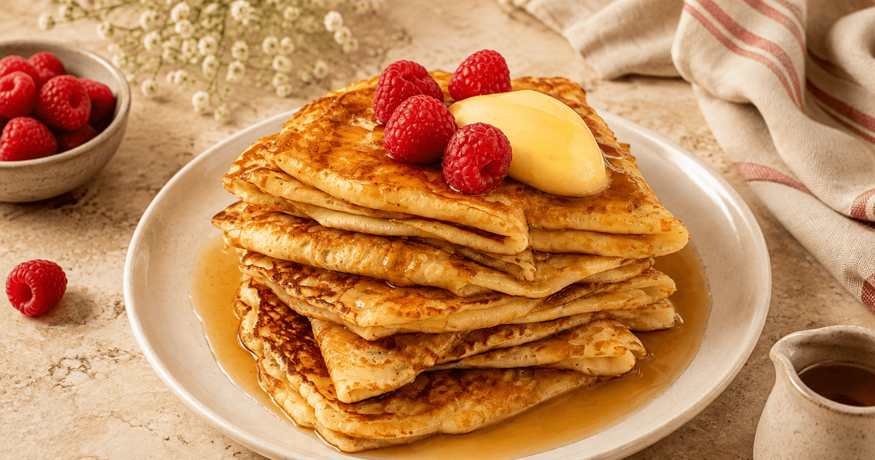 Fluffige Protein-Pfannkuchen – in nur 10 Minuten fertig
