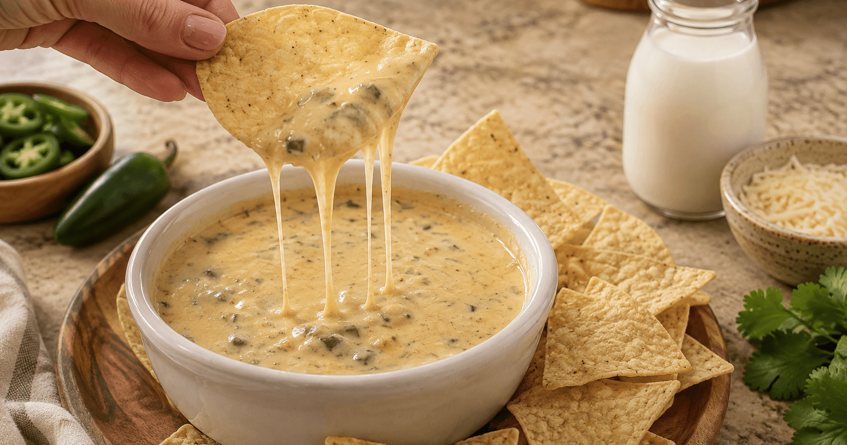 Mexikanischer Käse-Dip – extra cremig, würzig und in wenigen Minuten fertig
